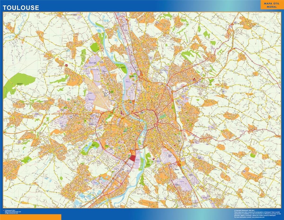 mapa Toulouse store