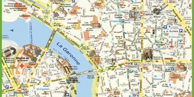 Toulouse státu mapě