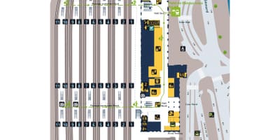 Mapa Toulouse hall